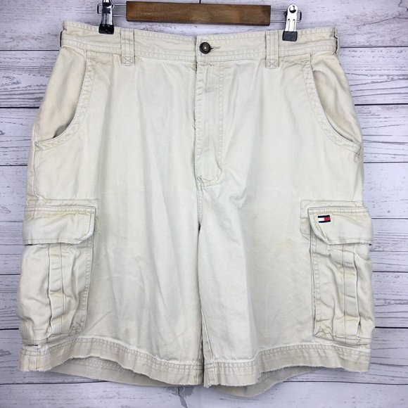 Tommy Hilfiger Shorts Tommy Hilfiger Mens Cargo Shorts 34 To 36